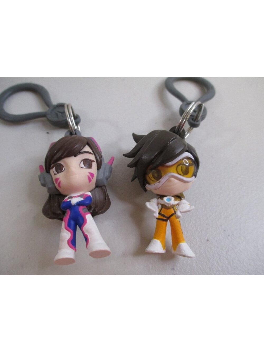 Overwatch backpack hangers keychain figures lot
